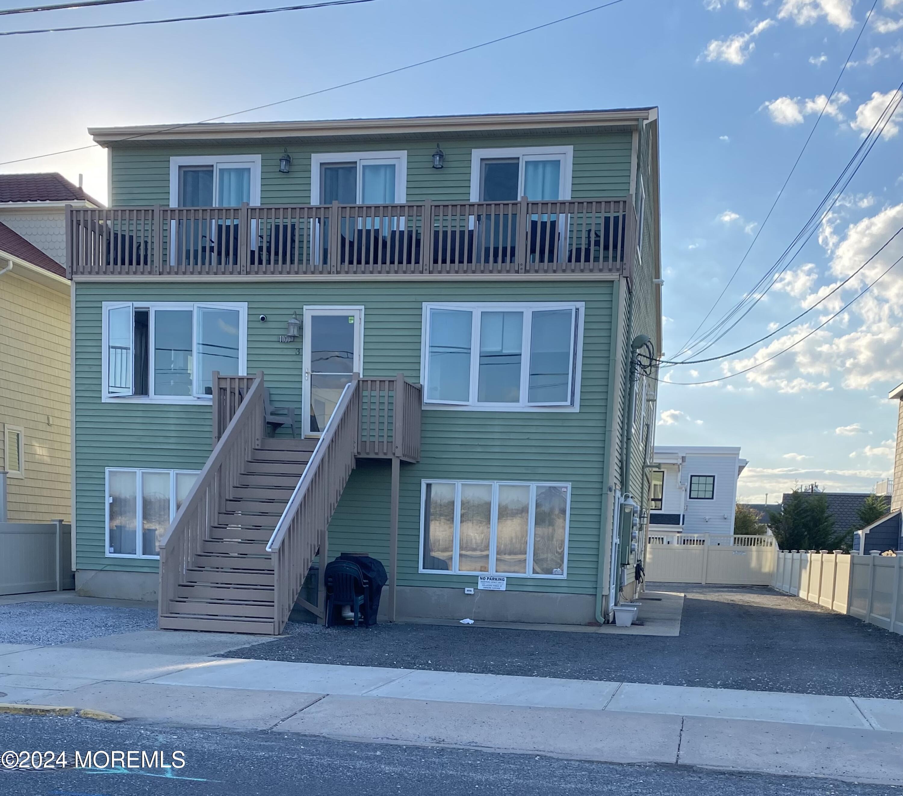 a view of front of house with stairs