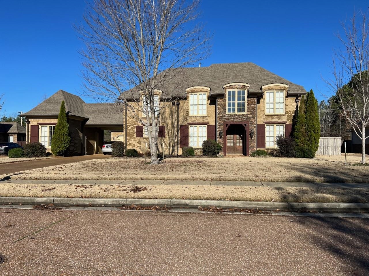 View of french country home