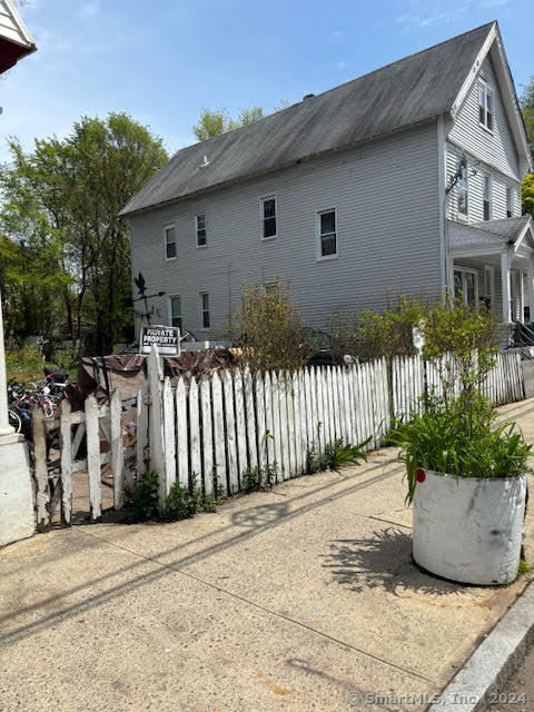 a front view of a house having yard