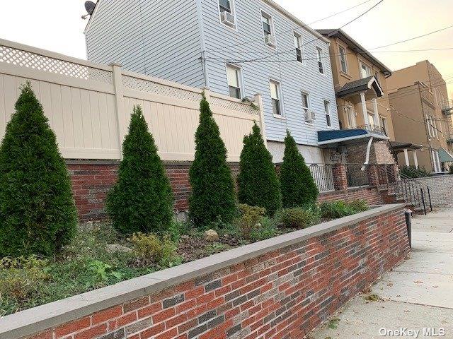 a view of a house with a street