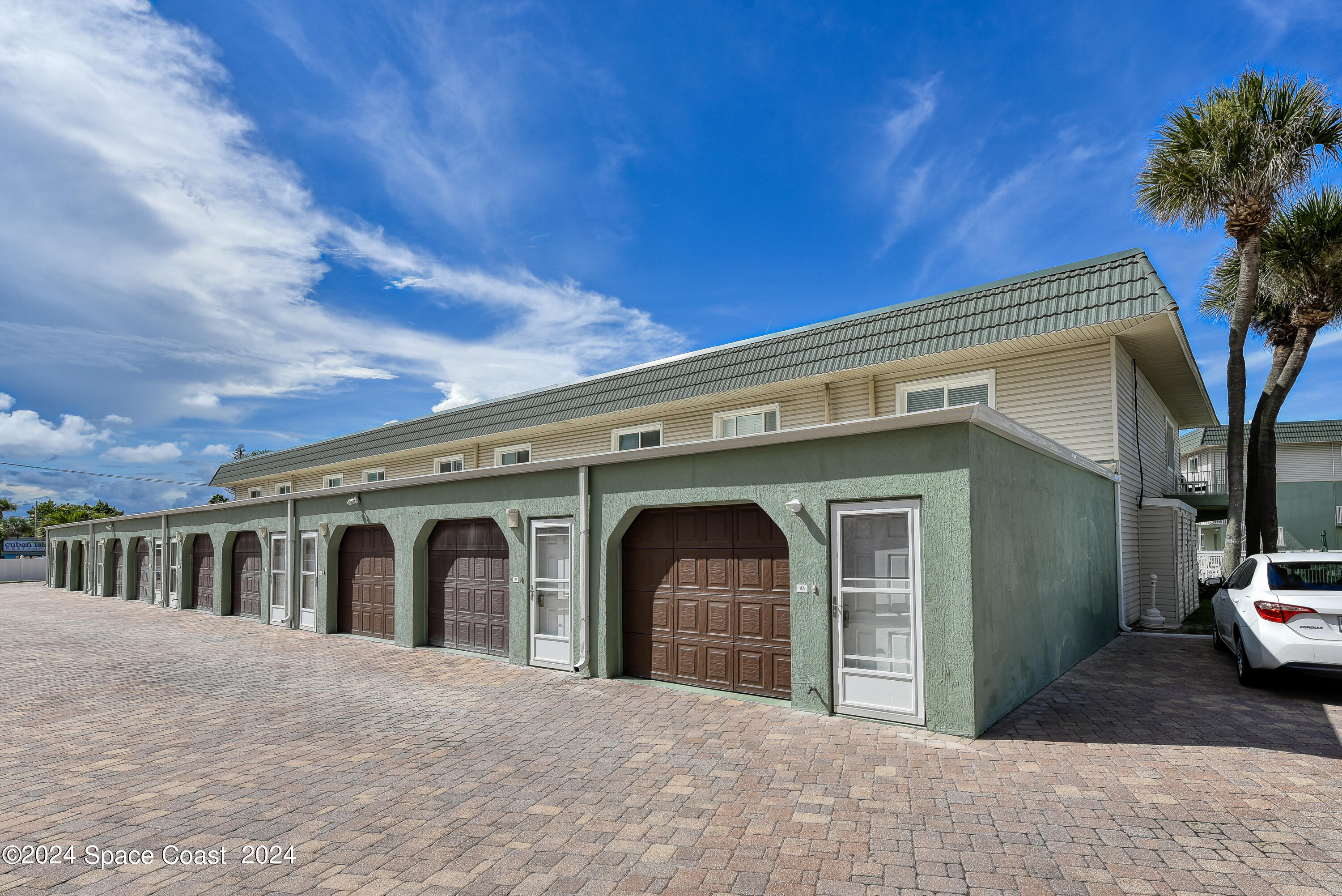 garage and entry door