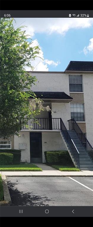 a view of outdoor space and front view of a house