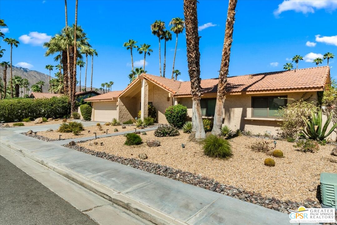 a view of a house with a patio