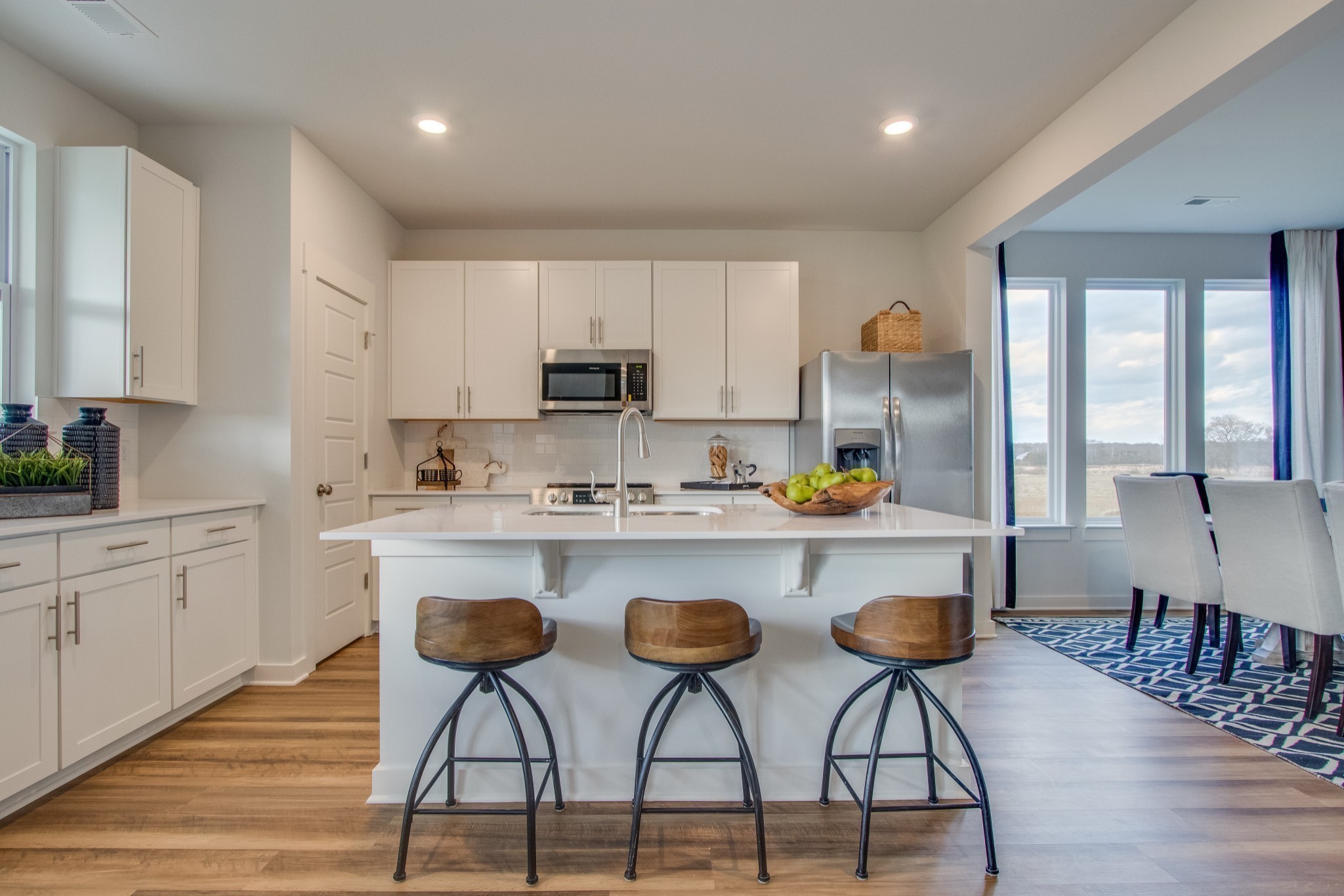 Luxury kitchen with plenty of cabinets!