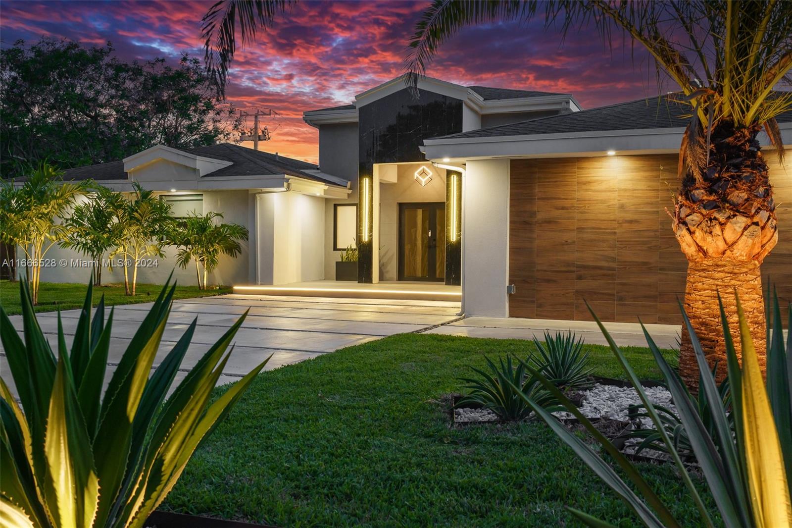 a view of outdoor space and yard