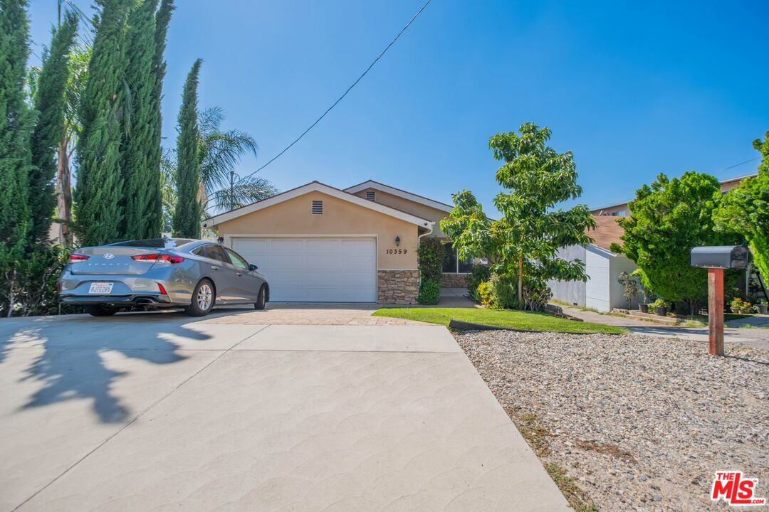 a car parked in front of house