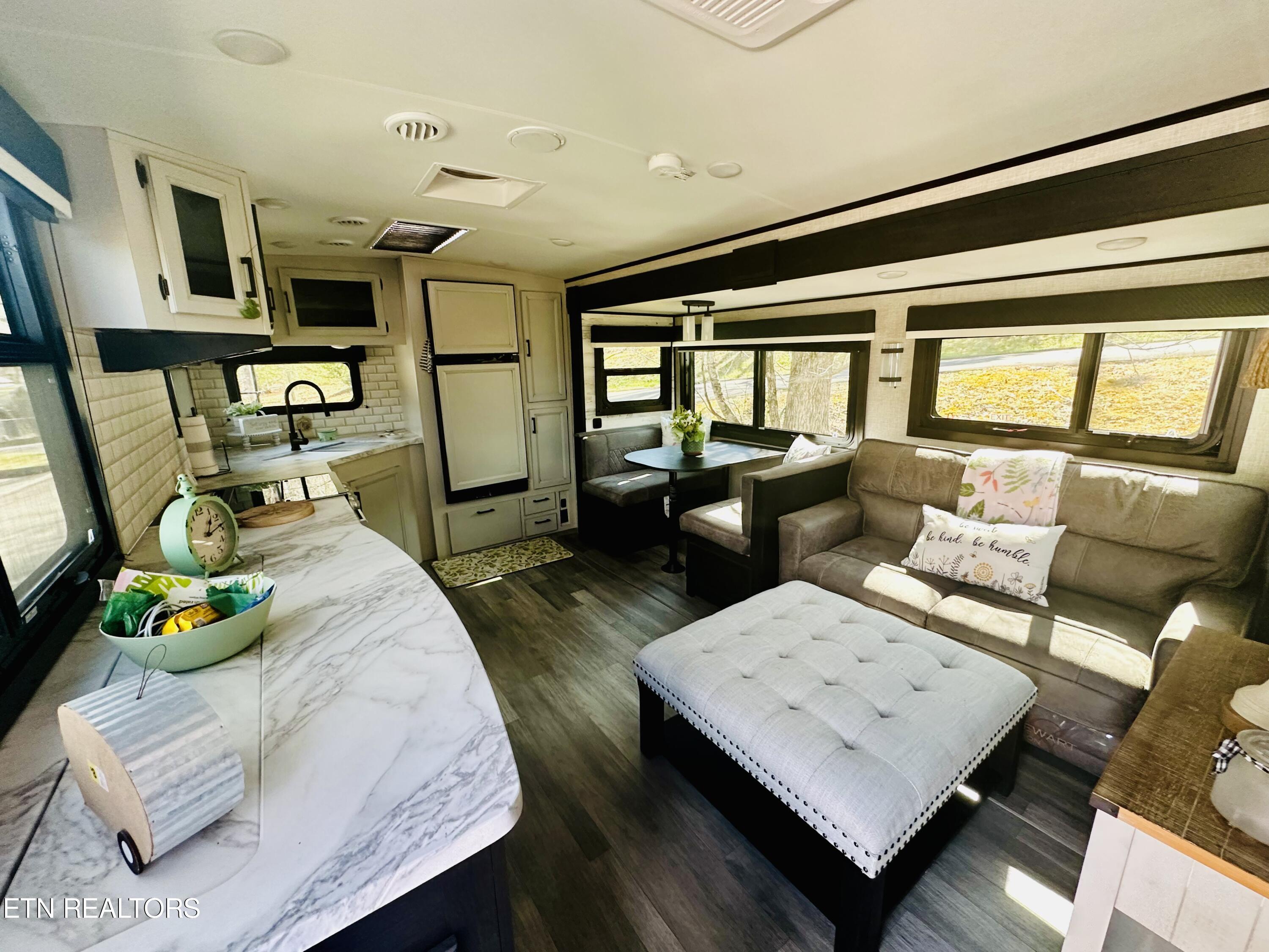 Camper Interior Open