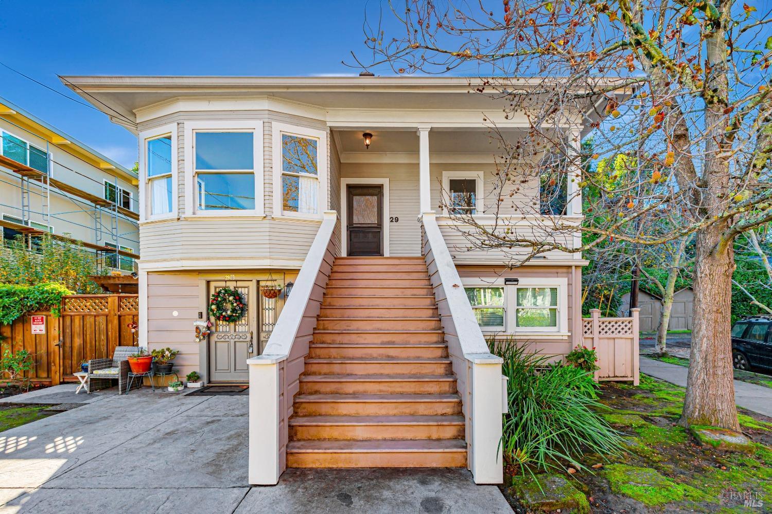 29 Frances Ave. Victoria Style single family with an attached ADU below.