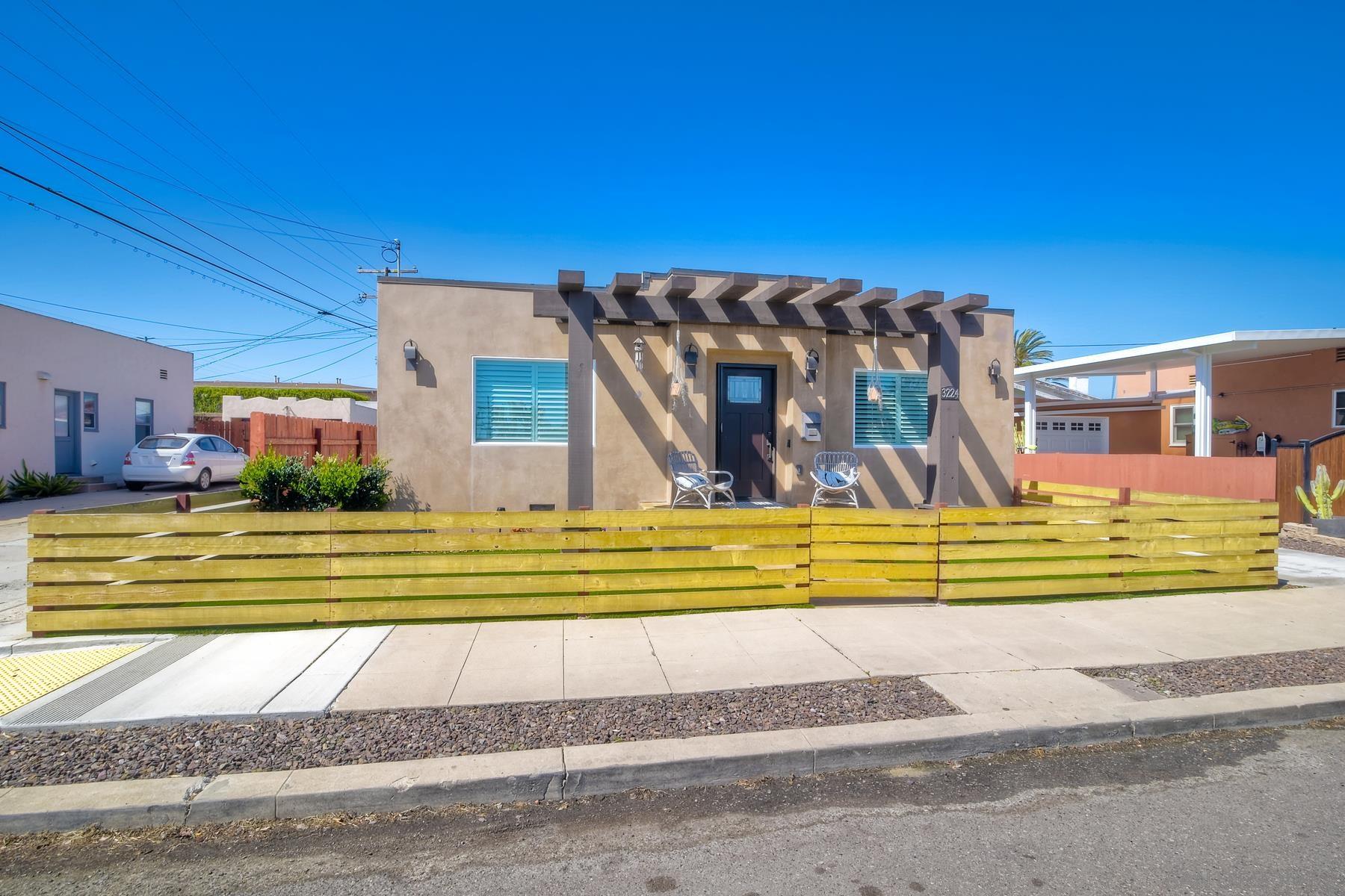 a view of a house with a swimming pool