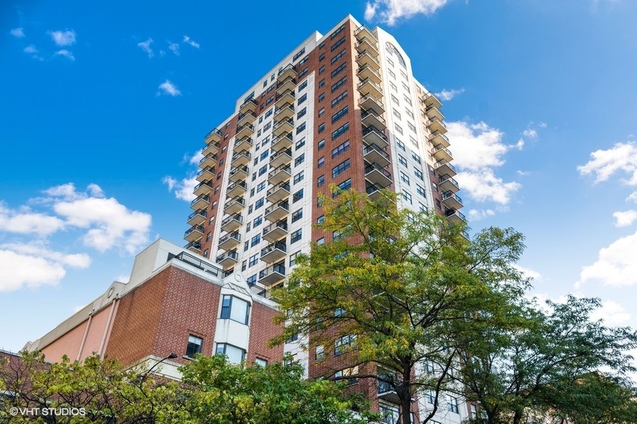 a view of a multi story building