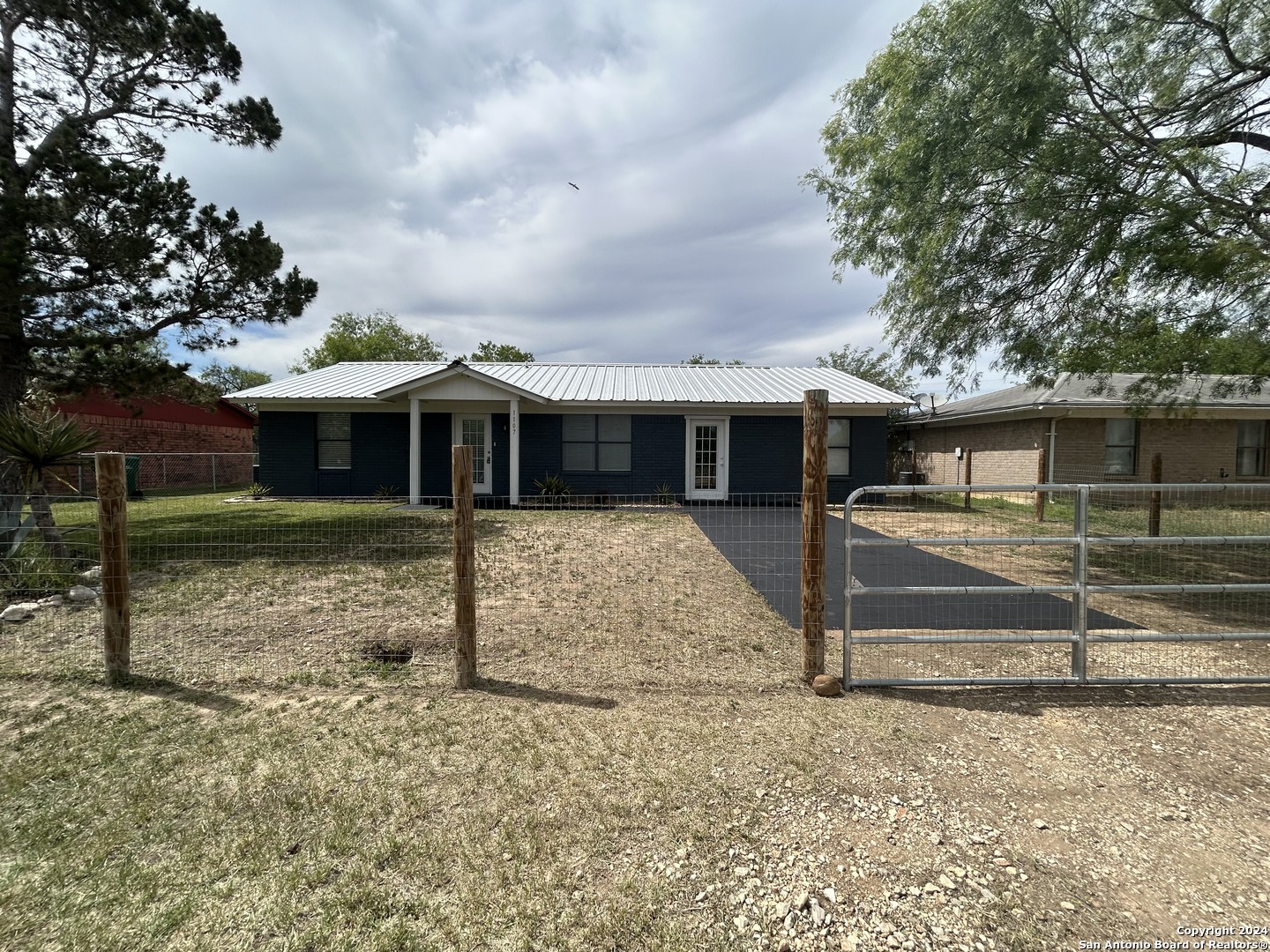 front view of a house with a porch