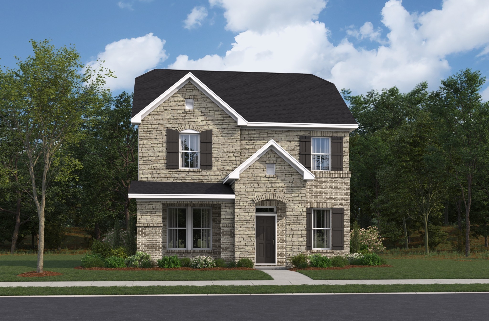 The Chadwick! Design your home from the ground up & choose from 3 exteriors. All furnished photos are of a previous model home of the Chadwick.