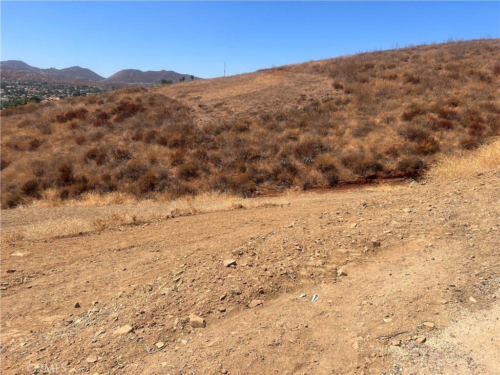 a view of mountain view with mountains in the background