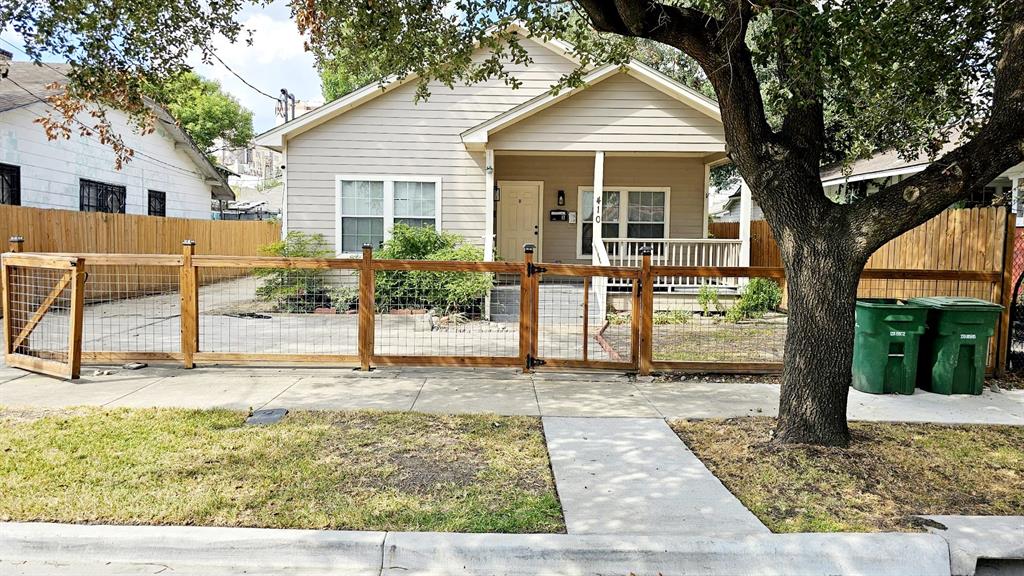 Newly paved road on 410 Estelle enhances curb appeal and accessibility.