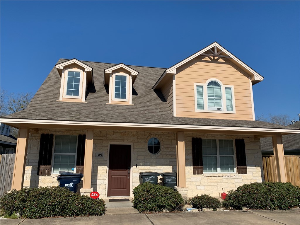 front view of a house