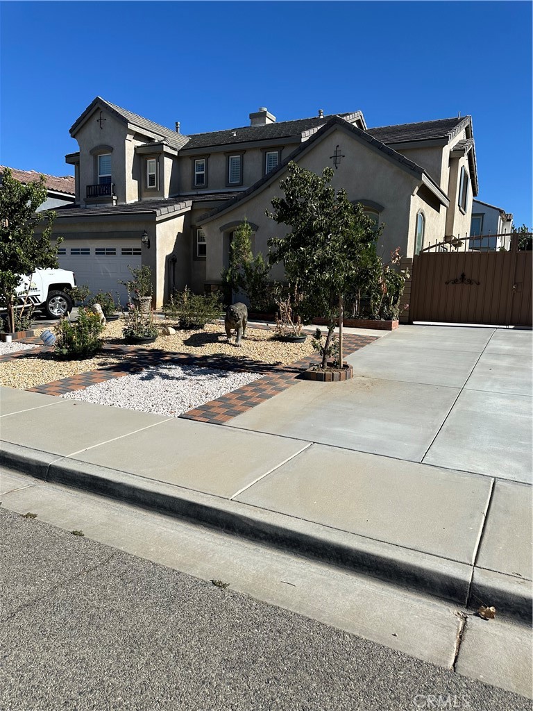 a view of house and street view