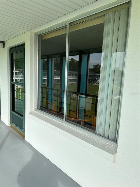 a view of a entrance door of the house