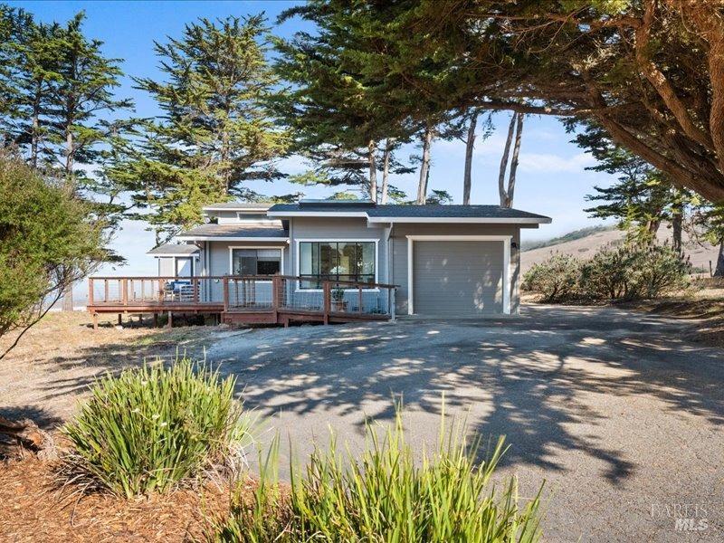 a view of a house with a patio