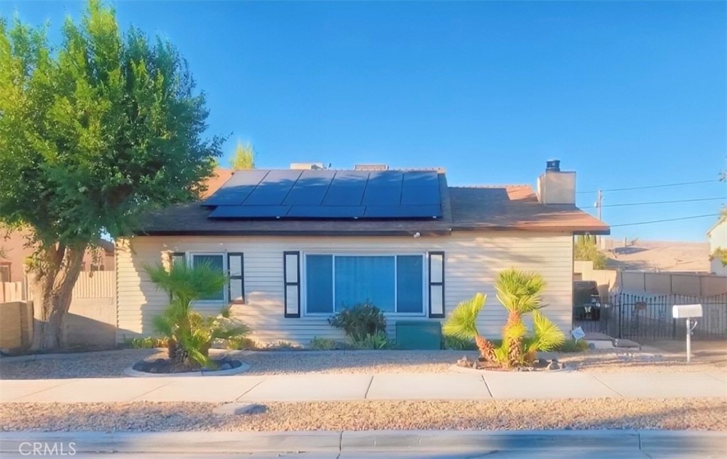 a view of a house with a patio