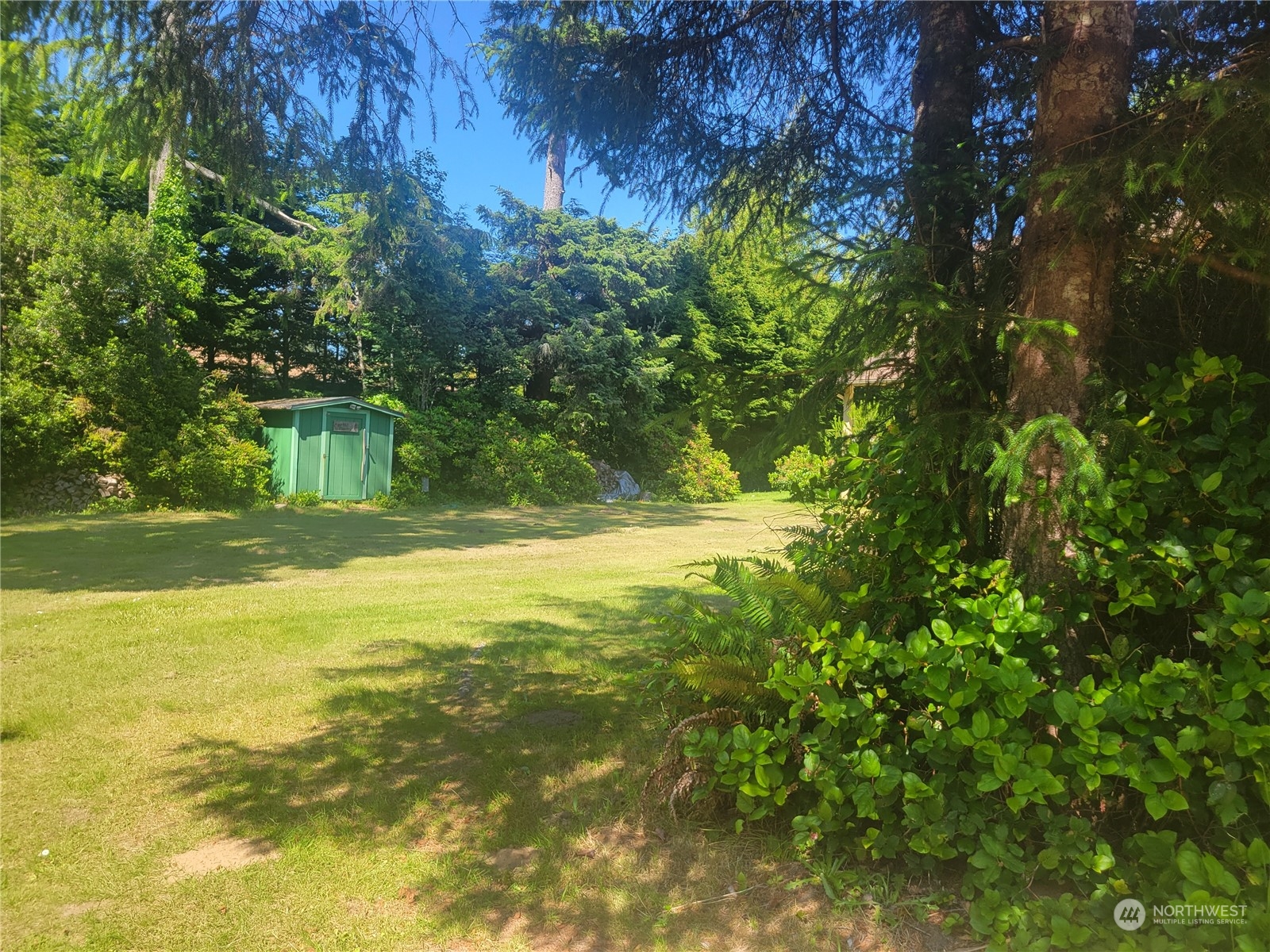 a view of outdoor space with a lake view