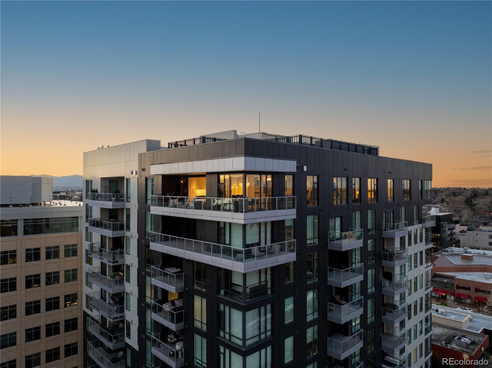 a view of a balcony