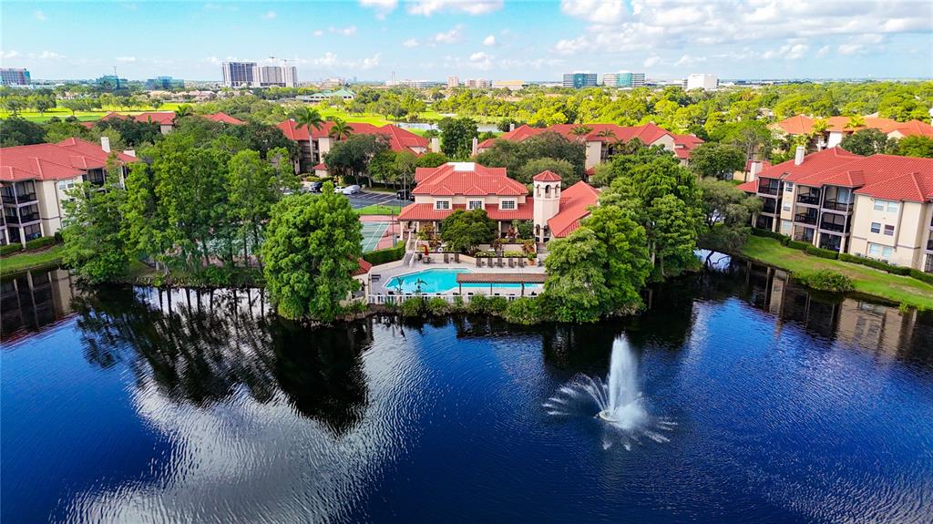 Aerial View of Audubon .Community (Amenities Center)