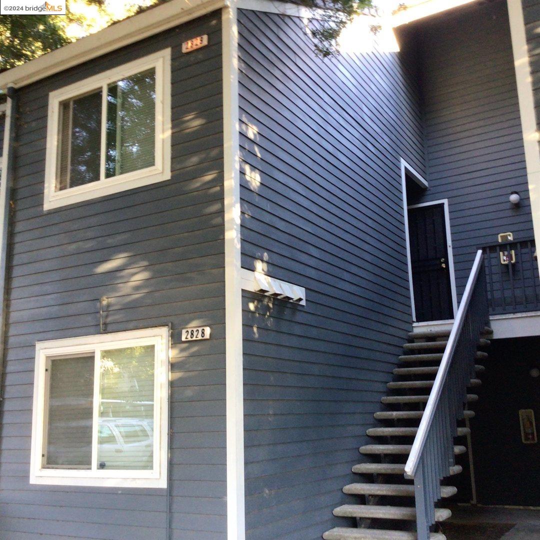 a view of outdoor space and deck