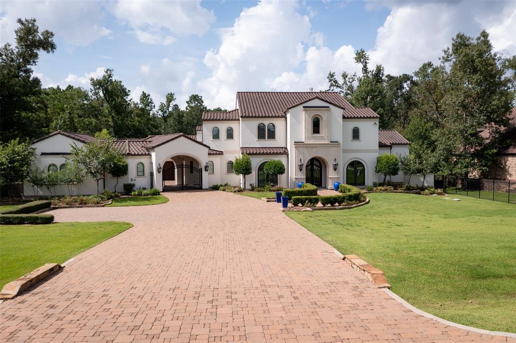 a front view of a house with swimming pool