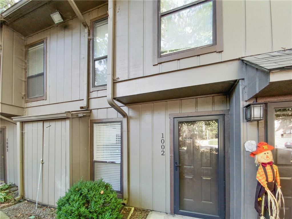 a front view of a house with a porch