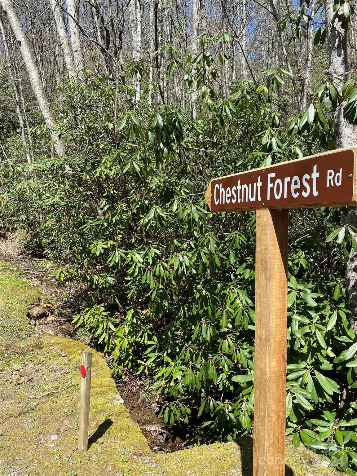 a view of a sign of a park