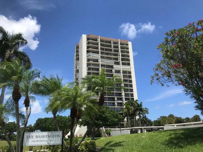 a front view of a building