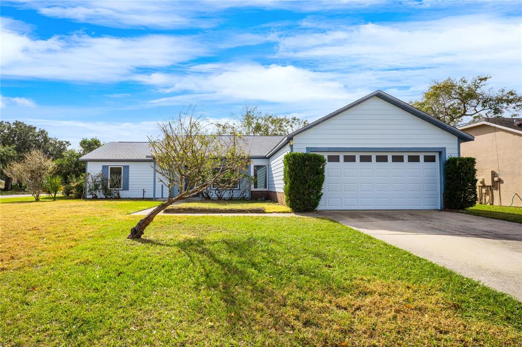 Welcome to Twin Rivers in the heart of Oviedo and this single story home on a large CORNER LOT with 3-bedrooms, 2-full baths, a NEWER ROOF with OWNED SOLAR, UPDATED PLUMBING, plus formal, family and FLEX SPACE!