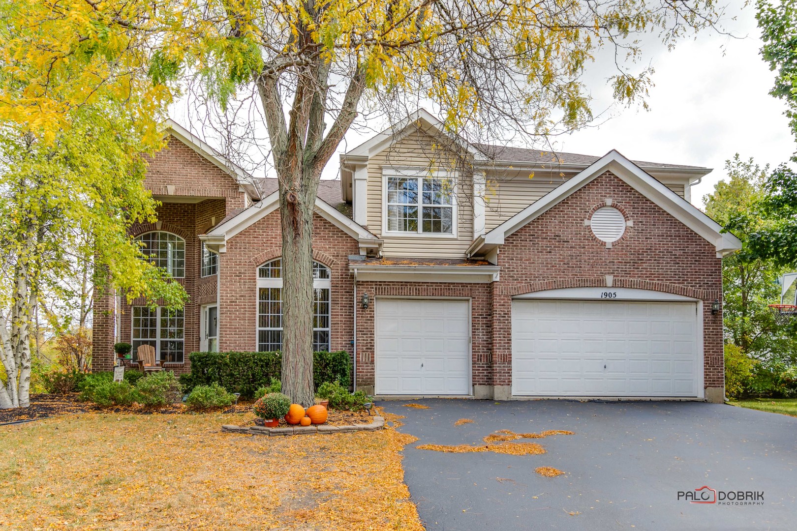 front view of house with a yard