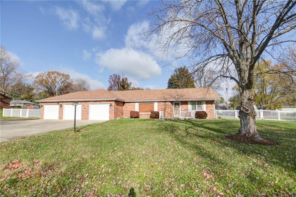 front view of house with a yard