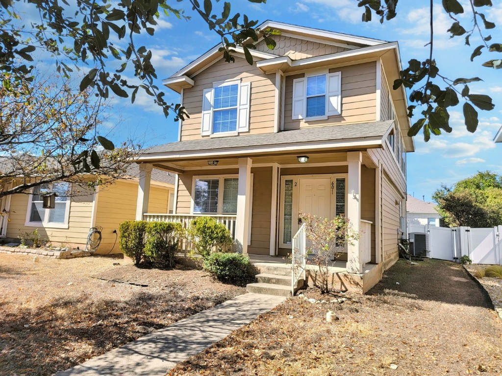 front view of a house