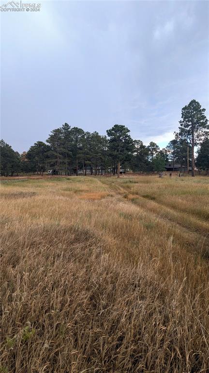 View of landscape featuring a rural view