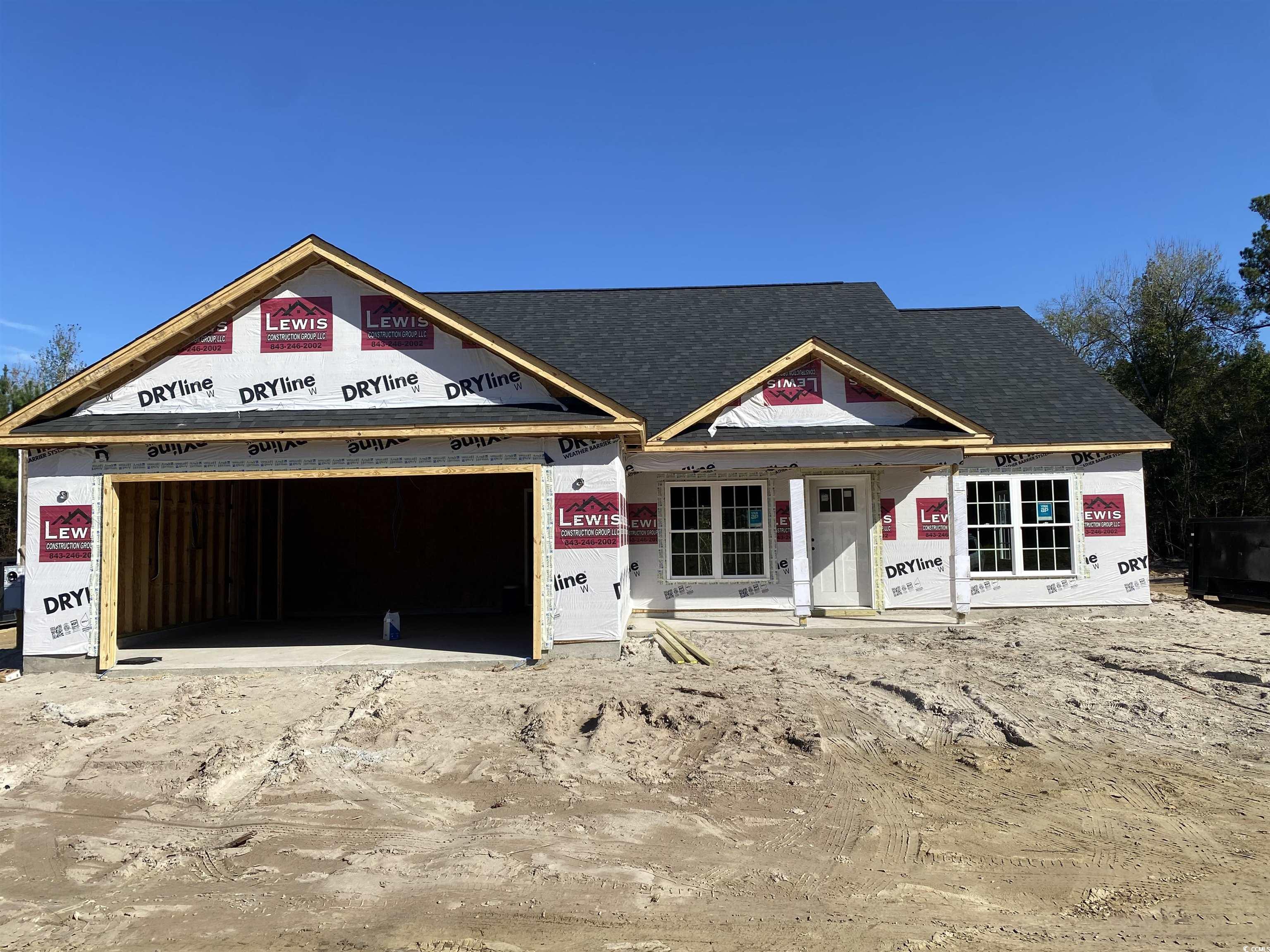 View of property under construction