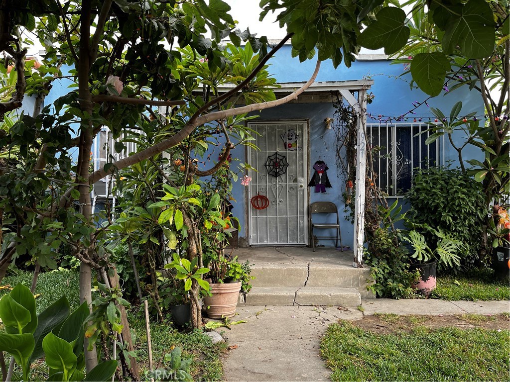 a front view of a house with a porch