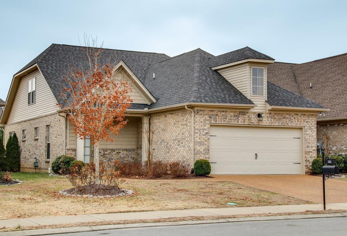 a view of a house with a outdoor space