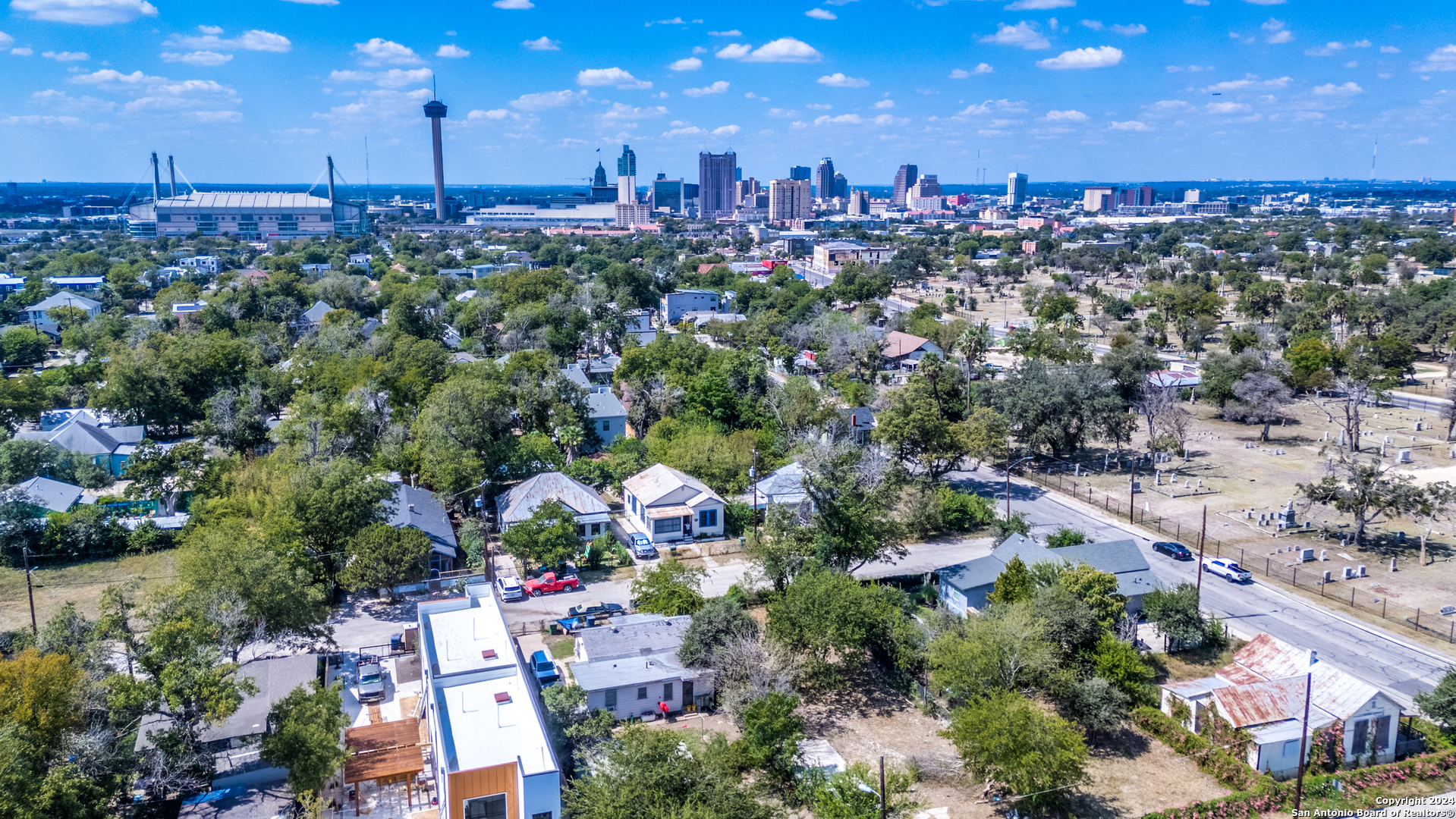 a view of a city