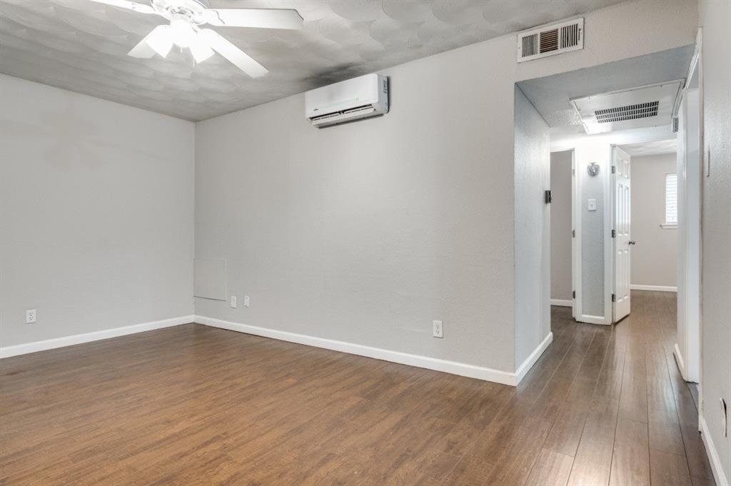 wooden floor in an empty room