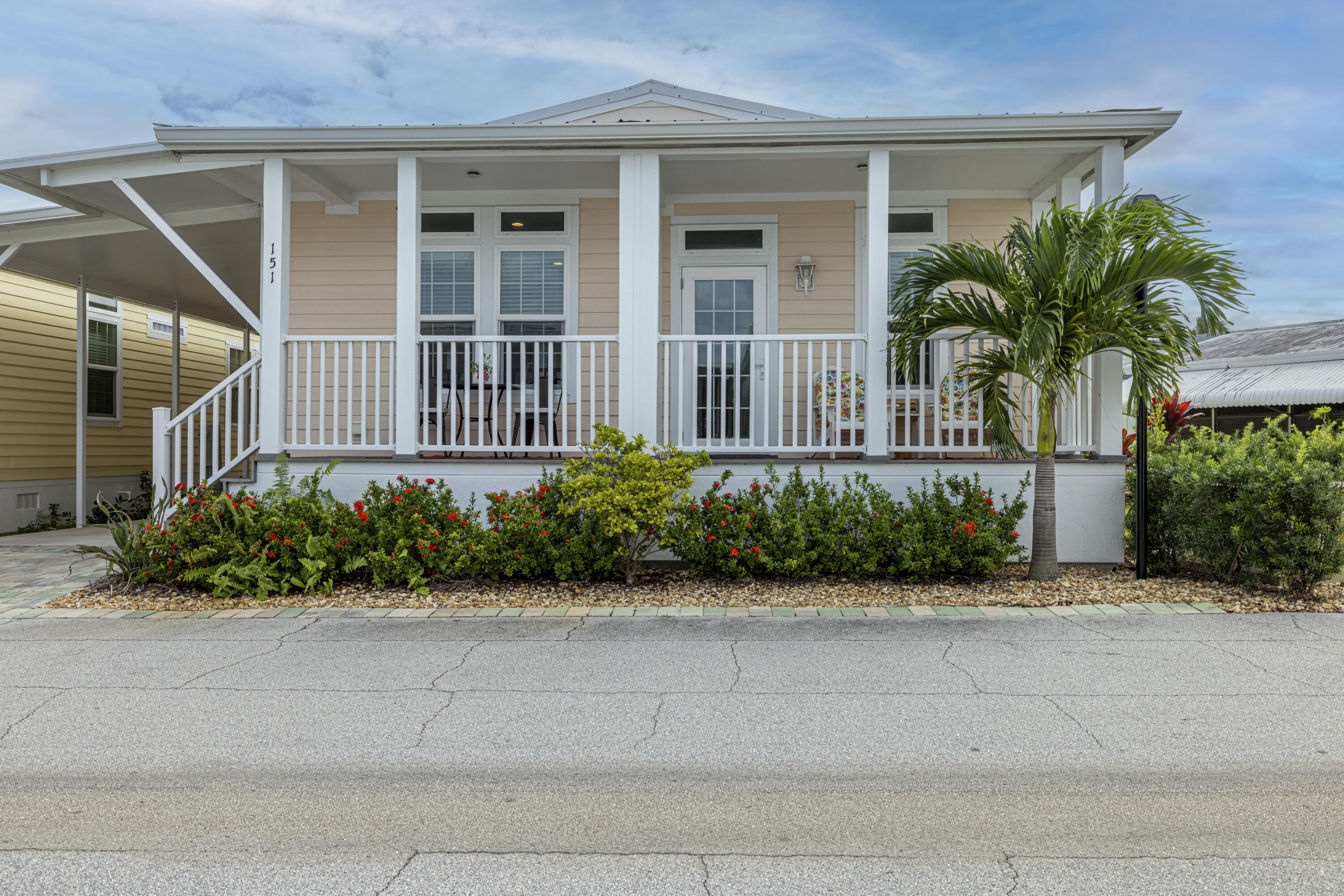 front view of a house