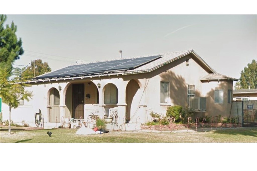 a view of a house with a porch