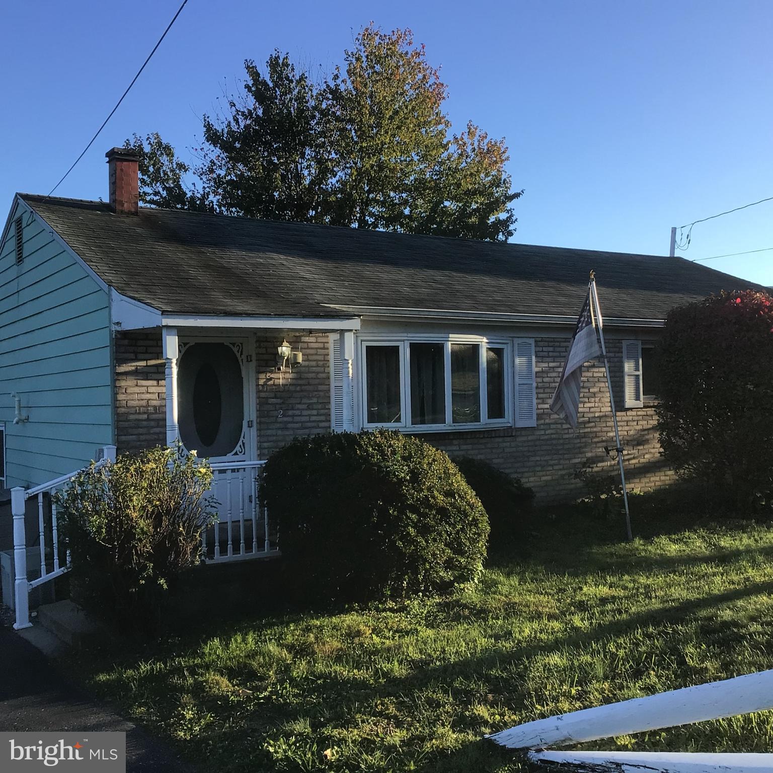 front view of house with a yard