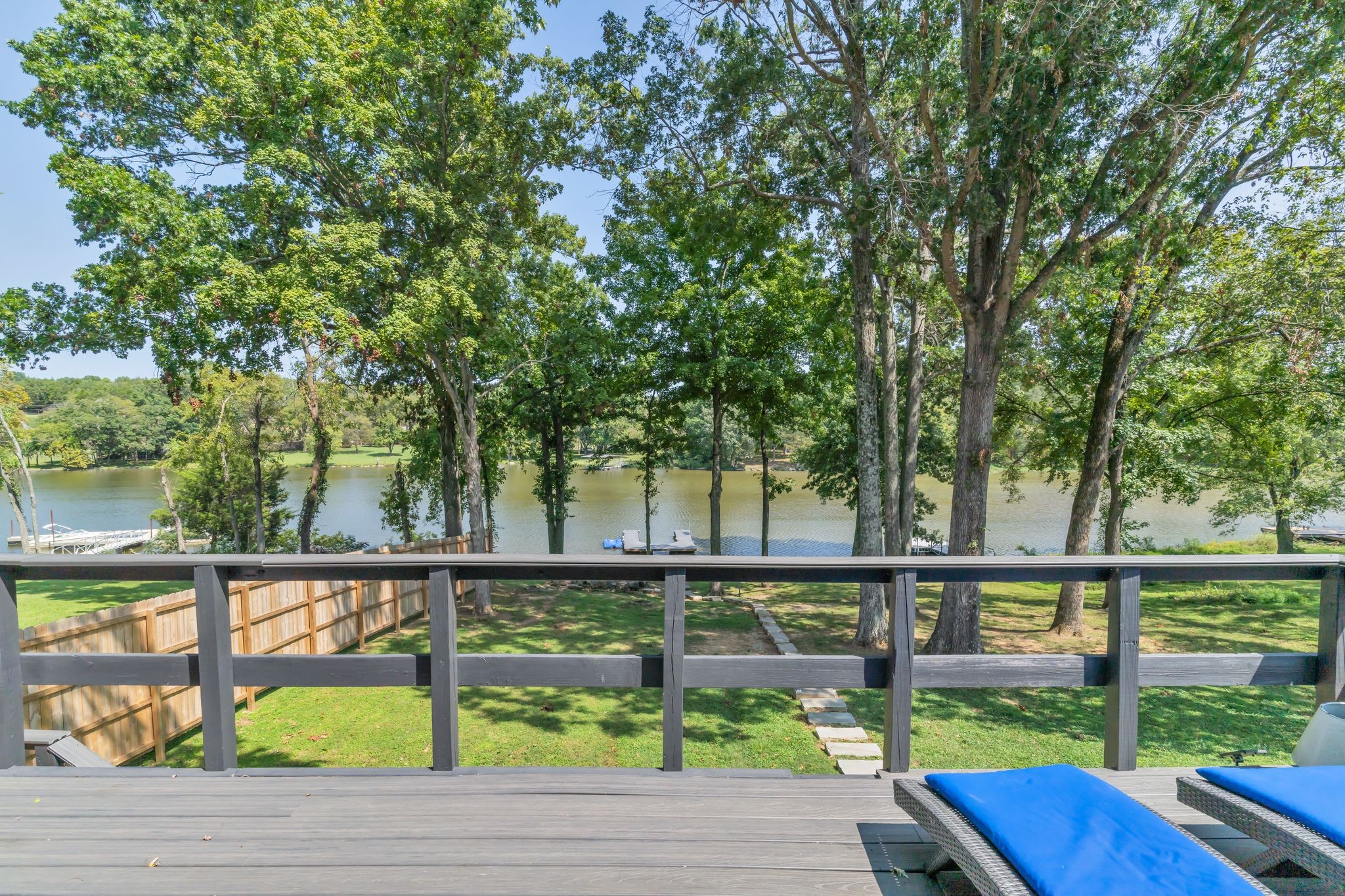 a view of outdoor space with deck