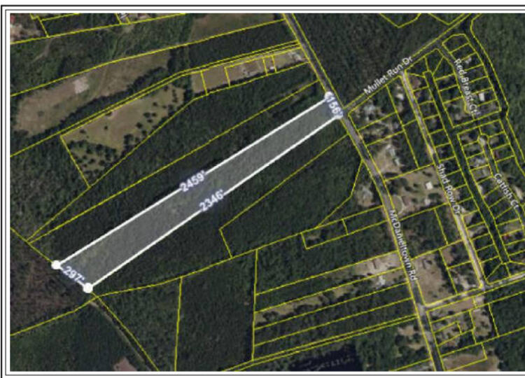 McDanieltown Rd Outline