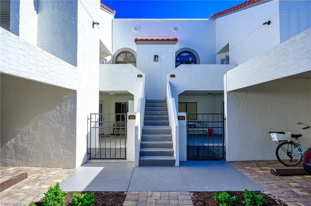 View front of entrance to  property