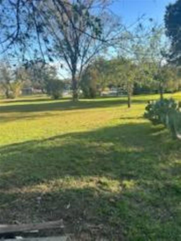 a view of an outdoor space and a yard