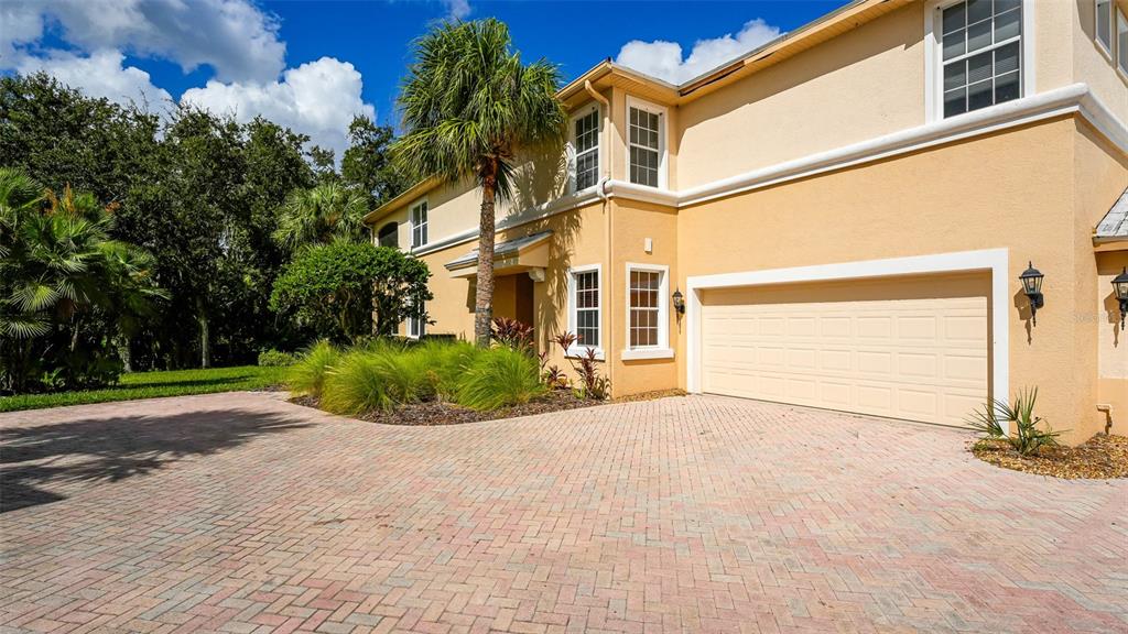 a view of a house with a outdoor space