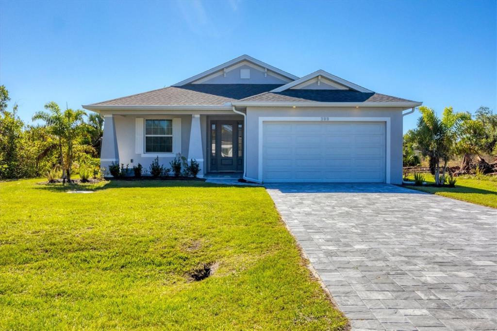 a front view of house having yard